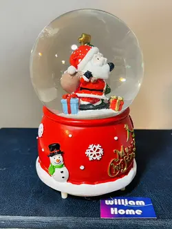 گوی موزیکال کریسمس،پمپی چرخشی6941-6-A