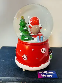 گوی موزیکال کریسمس،پمپی چرخشی6941-6-A