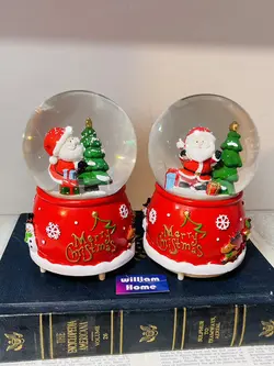 گوی موزیکال کریسمس،پمپی چرخشی6941-6-A