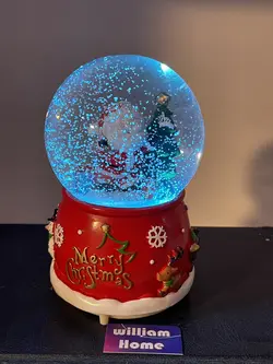 گوی موزیکال کریسمس،پمپی چرخشی6941-6-A