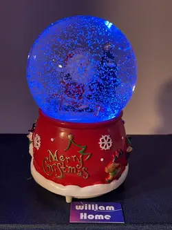 گوی موزیکال کریسمس،پمپی چرخشی6941-6-A