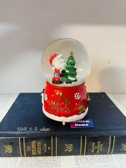 گوی موزیکال کریسمس،پمپی چرخشی6941-6-B