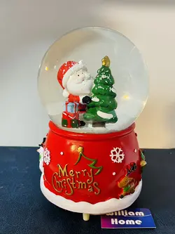 گوی موزیکال کریسمس،پمپی چرخشی6941-6-B