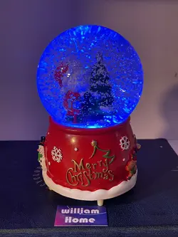 گوی موزیکال کریسمس،پمپی چرخشی6941-6-B