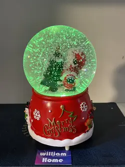 گوی موزیکال کریسمس،پمپی چرخشی6941-6-B