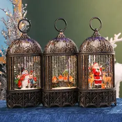 موزیک باکس فانوس آدم برفی،طرح قفس