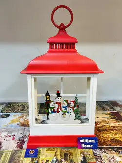 فانوس موزیکال آدم برفی ها، قرمز