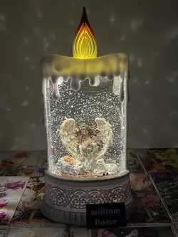 شمعدان کریسمس،فرشته و مسیح