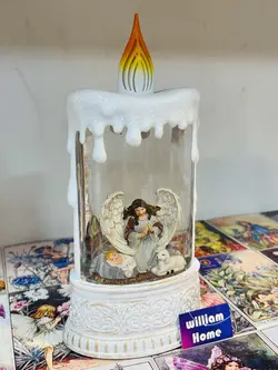 شمعدان کریسمس،فرشته و مسیح