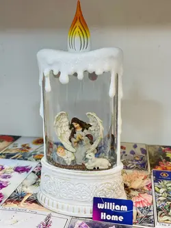 شمعدان کریسمس،فرشته و مسیح