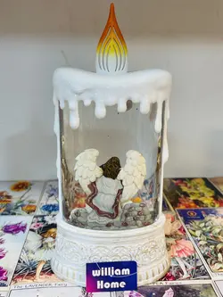 شمعدان کریسمس،فرشته و مسیح