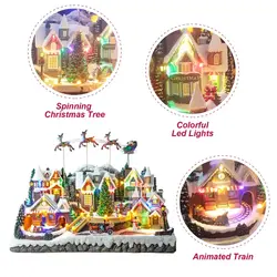 دهکده بزرگ کریسمس ، ماکت برفی