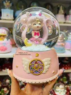 گوی موزیکال دخترونه , ستاره ، صورتی