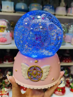 گوی موزیکال دخترونه , ستاره ، صورتی