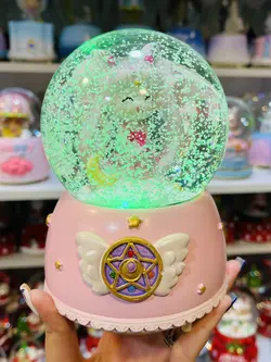 گوی موزیکال دخترونه , ستاره ، صورتی