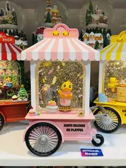 کالسکه موزیکال کافه دسر صورتی، جوجه