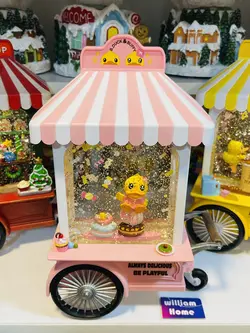 کالسکه موزیکال کافه دسر صورتی، جوجه