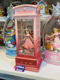 کیوسک تلفن موزیکال لندن مدل پرنسس،pink