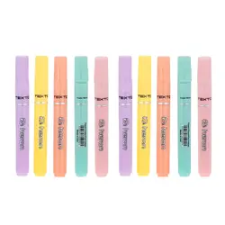 ماژیک هایلایتر پاستیلی هرون بسته 10 عددی