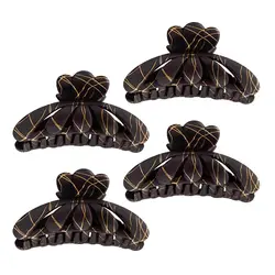 کلیپس مو زنانه مدل آمور کد 1616 بسته 4 عددی