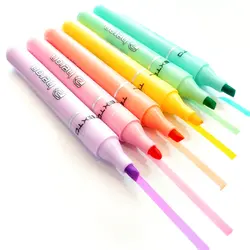 ماژیک هایلایتر پاستیلی هرون بسته 6 عددی