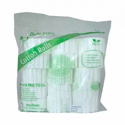 رول پنبه بیشور | Cotton Rolls - اسپایدنت