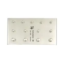 سینی کلمپ رابردم دنا پویا | Rubber dam Clamps Tray - اسپایدنت