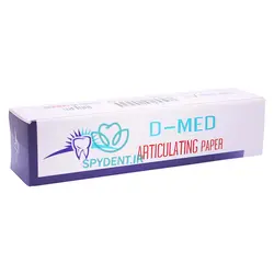 کاغذ آرتیکلاتور (کاربن) | Articulating Paper - اسپایدنت