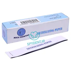 کاغذ آرتیکلاتور (کاربن) | Articulating Paper - اسپایدنت