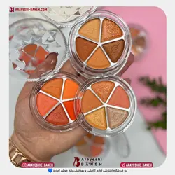 پالت رژگونه ۵رنگ هدی بومی Huda Bomei