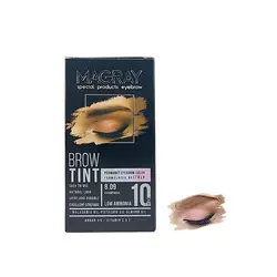 کیت رنگ ابرو حرفه ای ماگرای شماره  8.09 شامپاینی