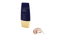 کرم پودر تیوپی SPF30 لوسمنت حاوی روغن آرگان و آلوئه ورا شماره L224 حجم 30 میلی لیتر