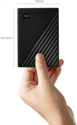 هارد اکسترنال 2 ترابایت WD مدل MY PASSPORT WDBYVG0020BBK - فروشگاه ابزارجو