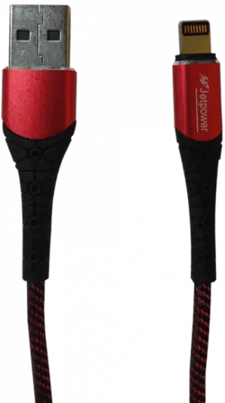 کابل شارژ 1 متری USB به LIGHTNING جت پاور - فروشگاه ابزارجو