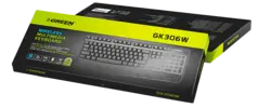 کیبورد بی سیم Green مدل GK306W - فروشگاه ابزارجو