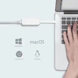 آداپتور تی پی لینک USB 3.0 Type-C به RJ45 Gigabit Ethernet مدل UE300C - فروشگاه ابزارجو
