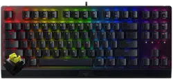 کیبورد سیمی گیمینگ Razer مدل BlackWidow V3 Tenkeyless با سوییچ زرد - فروشگاه ابزارجو