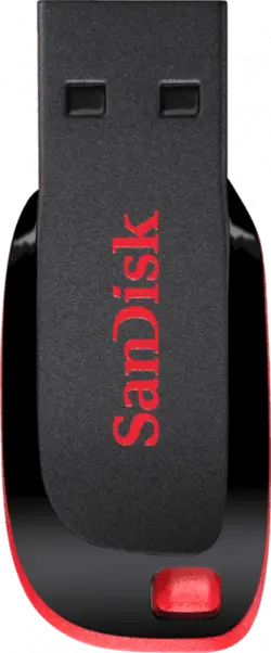 فلش مموری 32گیگابایت Sandisk مدل CRUZER BLADE - فروشگاه ابزارجو