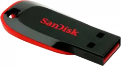 فلش مموری 32گیگابایت Sandisk مدل CRUZER BLADE - فروشگاه ابزارجو