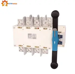 کلید دو طرفه 2500 آمپر 4پل سکومک برق شهر-ژنراتور دستی
