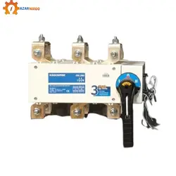 کلید دو طرفه 630 آمپر 3پل سکومک برق شهر-ژنراتور دستی