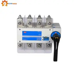 کلید دو طرفه 400 آمپر 4پل سکومک برق شهر-ژنراتور دستی