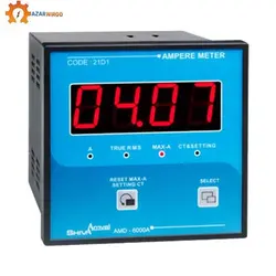 آمپرمتر تکی ۹۶ دیجیتال کد 21D1 شیواامواج