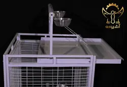قفس طوطی - مستحکم ترین قفس با رنگ کوره ای - ارسال رایگان به سراسر کشور