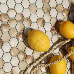 سرامیک موزاییک گلس شش ضلعی کاشی استخری چیتا البرز - فروشگاه رها