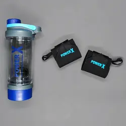 ست شیکر و مچ بند بدنسازی powerx