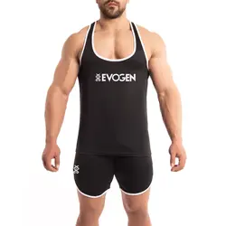 ست رکابی و شلوارک بدنسازی و ورزشی rock