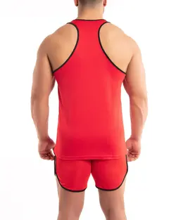 ست رکابی و شلوارک بدنسازی و ورزشی rock