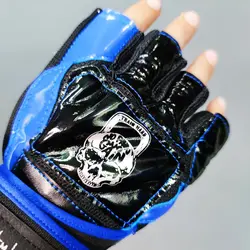 دستکش بدنسازی مردانه مچبنددار حرفه ای NO PAIN