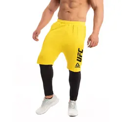 شلوارک لگ دار UFC REEBOK -